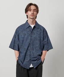 beauty&youth ロンシャン ペイズリー キャンプカラー グランデシャツ BEAUTY&YOUTH UNITED ARROWS シャツ ロンシャン バティック