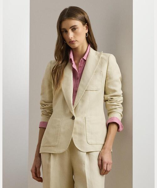 Polo Ralph Lauren ラルフローレン リネン テーラードジャケット LAUREN RALPH ジャケット テーラードジャケット リネンブレンド