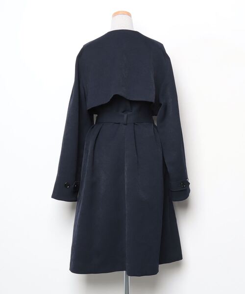 ROPE'（ロペ） コート 38 ネイビー レディース : ZOZOTOWN Yahoo!店