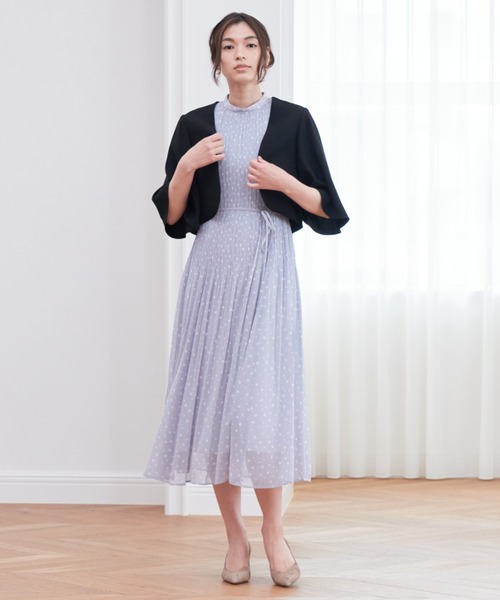 ANYIノースリーブ ワンピース 36 ANAYI 「ANAYI」 ノースリーブワンピース 36 ブラック