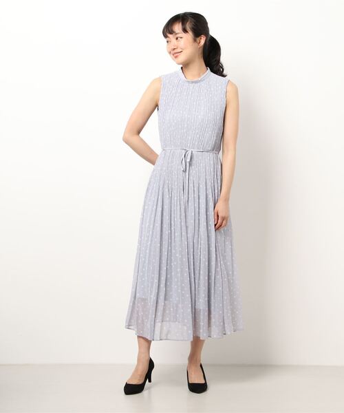 ANYIノースリーブ ワンピース 36 ANAYI 「ANAYI」 ノースリーブワンピース 36 ブラック