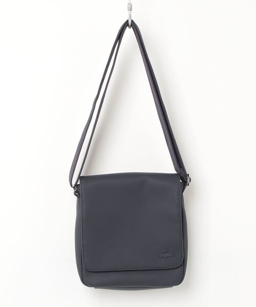 [ME] Lacoste ショルダーバッグ　ネイビー LACOSTE 「LACOSTE」 ショルダーバッグ FREE ネイビー メンズ