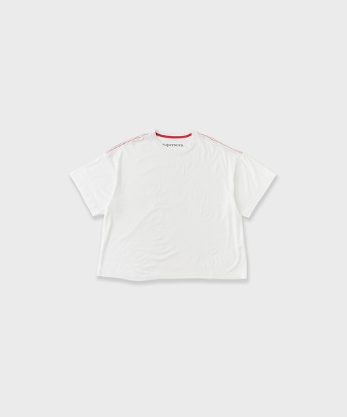 ループニットBIGティシャツ DOUBLE NAME（ダブルネーム） tシャツ 伝説のロックスターになりたい
