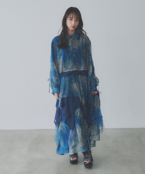 HARE ブラウス シャツ 「YUMA TAKAHASHI×HARE」レイヤード