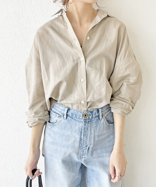 「Spick & Span」 長袖シャツ FREE ベージュ系その他 レディース