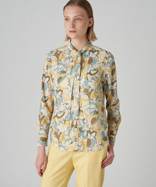 「TOMORROWLAND collection」 長袖ブラウス 36 イエロー系その他2 レディース