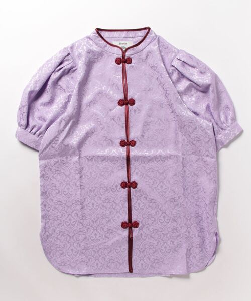 「jouetie」 半袖ブラウス MEDIUM パープル レディース jouetie 「jouetie」 半袖ブラウス MEDIUM パープル レディース