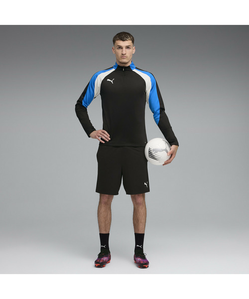 PUMA（プーマ） tシャツ メンズ サッカー INDIVIDUALLIGA 1/4 ジップ
