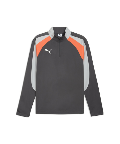 PUMA（プーマ） tシャツ メンズ サッカー INDIVIDUALLIGA 1/4 ジップ