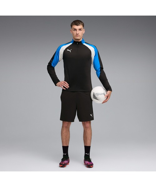 PUMA（プーマ） tシャツ メンズ サッカー INDIVIDUALLIGA 1/4 ジップ