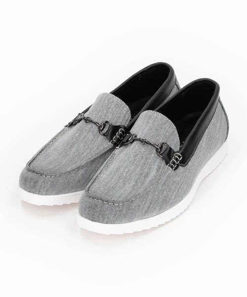 にこ NICOLE CLUB FOR MEN スニーカー ビットローファースニーカー