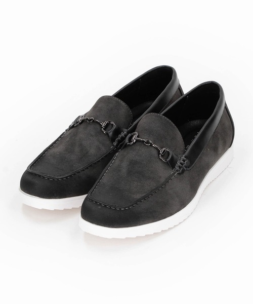 にこ NICOLE CLUB FOR MEN スニーカー ビットローファースニーカー