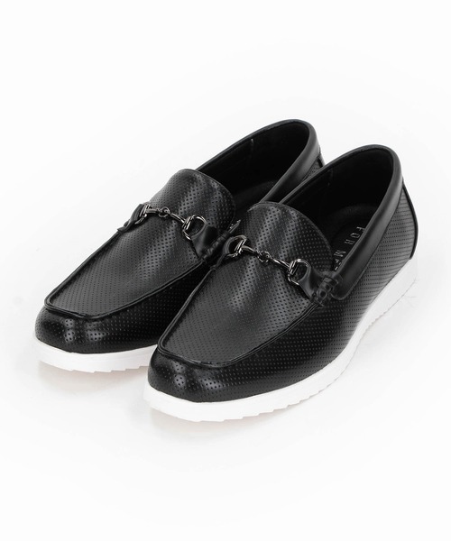 にこ NICOLE CLUB FOR MEN スニーカー ビットローファースニーカー