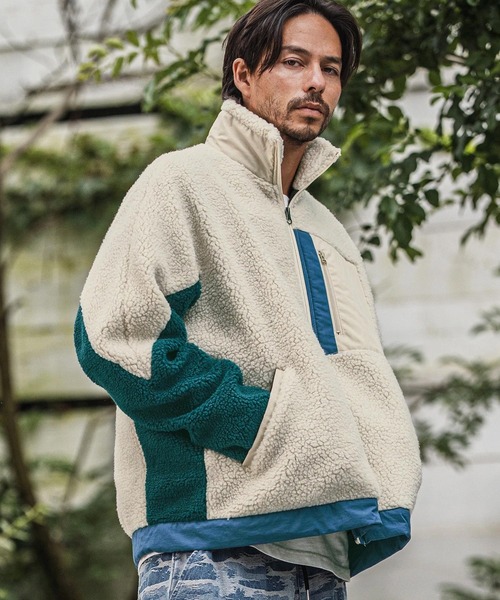 CAMBIO（カンビオ） コート ジャケット mj10945-ボアフリース切替