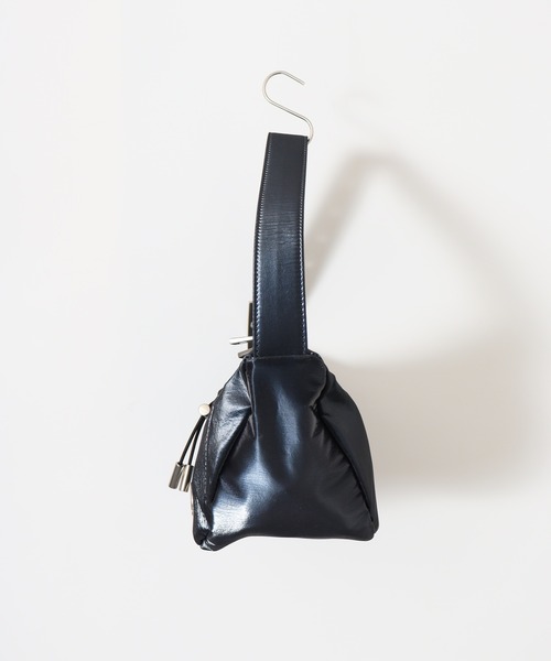 ●NERDY● Stamp shirring hobo bag (2色) ○NERDY○ Stamp shirring hobo bag (2色) (NERDY/ショルダー