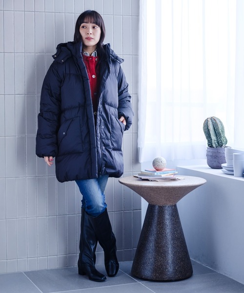 新品Levi’s/リーバイス ウエスタンダウンジャケット ブルーM レディース Levi's（リーバイス） ダウンコート ダウンジャケット ウエスタン