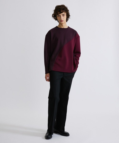 「UNITED TOKYO」 長袖Tシャツ 2 ネイビー メンズ