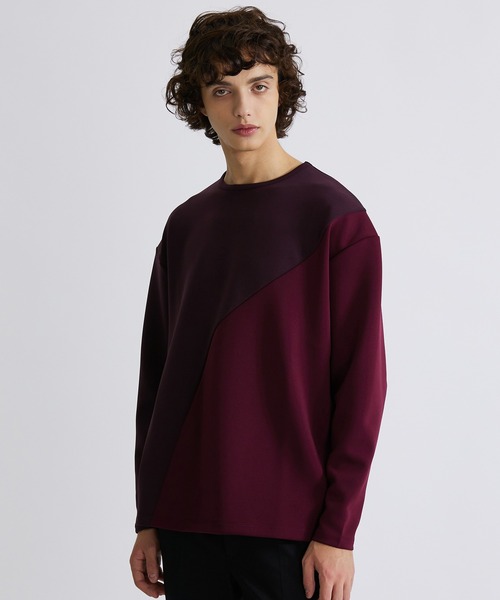 「UNITED TOKYO」 長袖Tシャツ 2 ネイビー メンズ