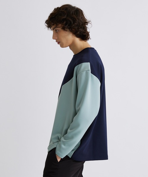 「UNITED TOKYO」 長袖Tシャツ 2 ネイビー メンズ
