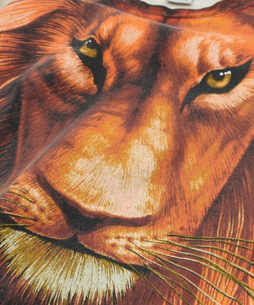 VINTAGE tシャツ 「USED」90's TRINITY PRODUCTS “Lion” アニマル T