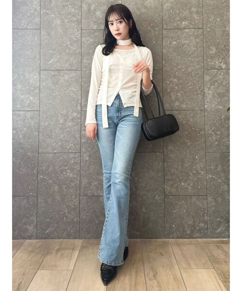 ダズリン＊新品カットソー dazzlin（ダズリン） tシャツ レイヤードデザインカットソー