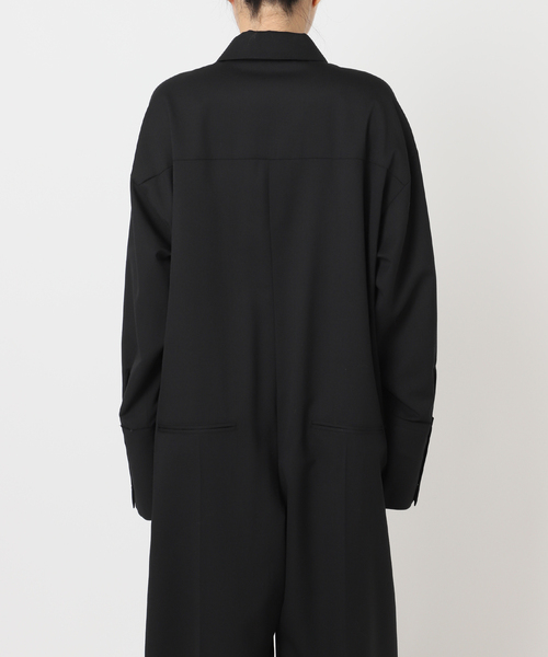 シティショップ　WOOL ジャンプスーツ　オールインワン　美品 ZIP ジャンプスーツ（つなぎ／オールインワン）｜CITYSHOP