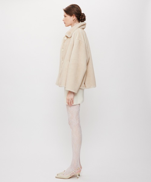 DEICY（デイシー） コート アウター Variation ステンカラーエコファー