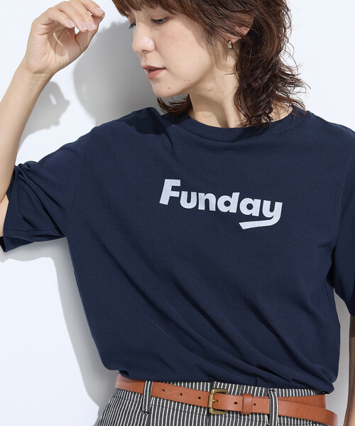 COMME CA Wardrobe tシャツ 半袖 ヴィンテージ天竺 Tシャツ レディース