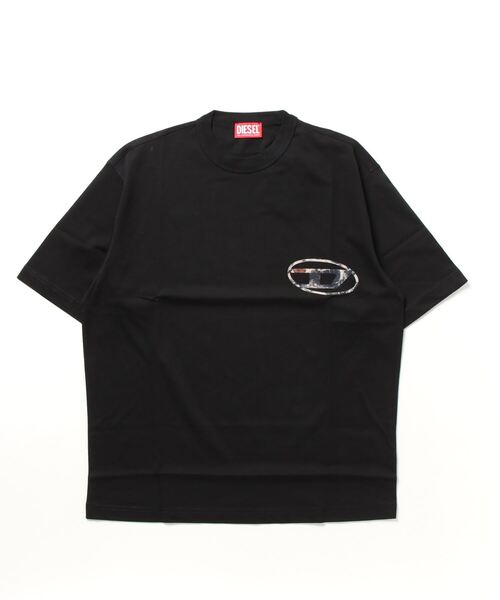 ブラック 半袖 Tシャツ DIESEL（ディーゼル） 半袖Tシャツ SMALL ブラック系その他 メンズ