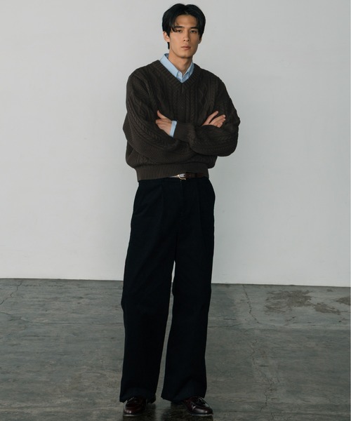 シャツ 「LURAKU」Regular Fit Shirt / LURAKU レギュラーフィットシャツ メンズ | LURAKU | 24