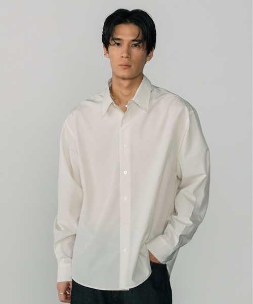 シャツ 「LURAKU」Regular Fit Shirt / LURAKU レギュラーフィットシャツ メンズ | LURAKU | 08