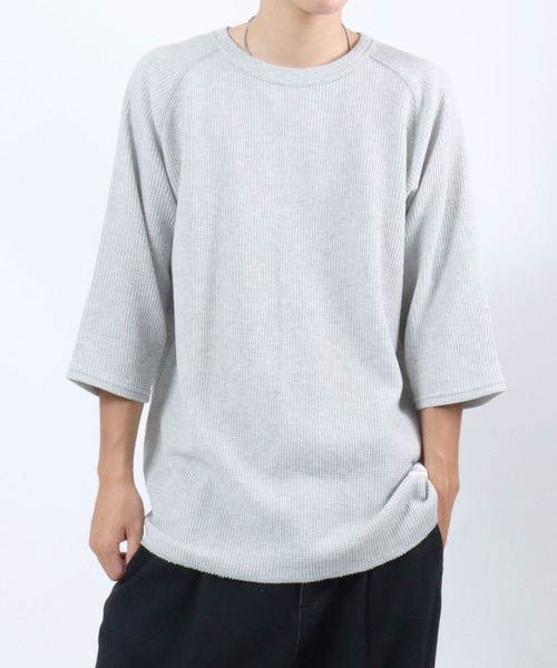 JEMORGAN（ジェーイーモーガン） tシャツ サーマル ワッフル ラグラン