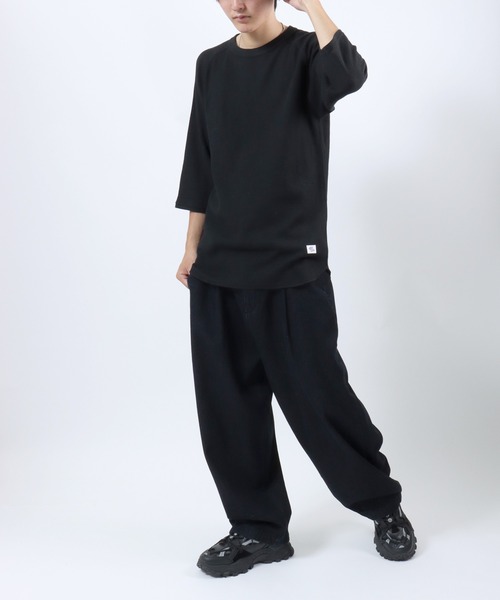 JEMORGAN（ジェーイーモーガン） tシャツ サーマル ワッフル ラグラン