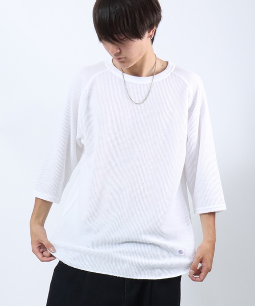 JEMORGAN（ジェーイーモーガン） tシャツ サーマル ワッフル ラグラン
