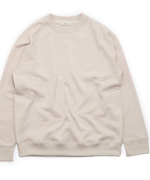 ATON（エイトン） トレーナー スウェット ZERO URAKE CREWNECK SWEAT