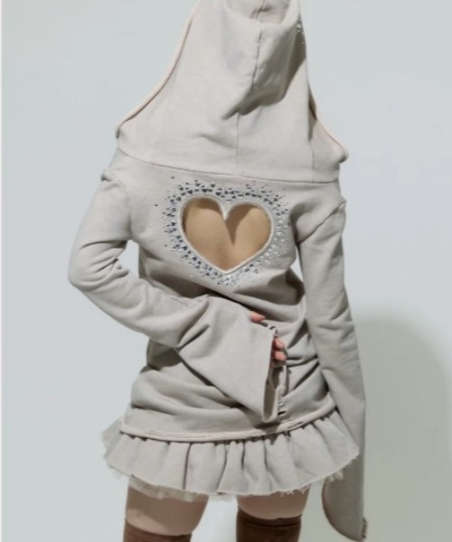 neith.（ネイス） ワンピース neith./ネイス/Love Veil Sweat Dress