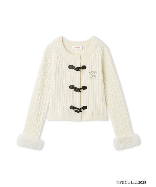 【パディントン(TM)×CELFORD】ケーブルカーディガン CELFORD（セルフォード） カーディガン 「パディントン(TM)×CELFORD