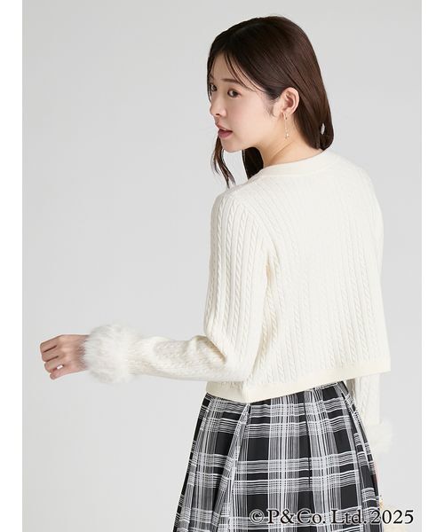 【パディントン(TM)×CELFORD】ケーブルカーディガン パディントン(TM)×CELFORD】ケーブルカーディガン(カーディガン)｜TOPS