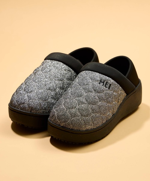 めいさん専用　② MEI（メイ） スリッポン 「 」レディース2WAY厚底グリッターモック
