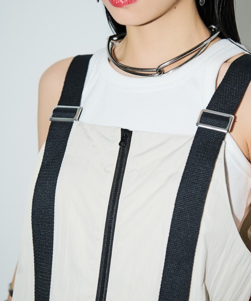 「AIC.」 キャミソールワンピース FREE チャコールグレー レディース_画像2