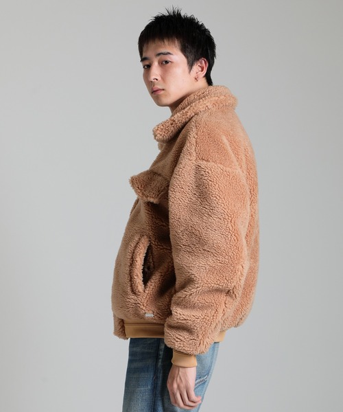 「DELUXE」 ブルゾン LARGE ブラック メンズ_画像4