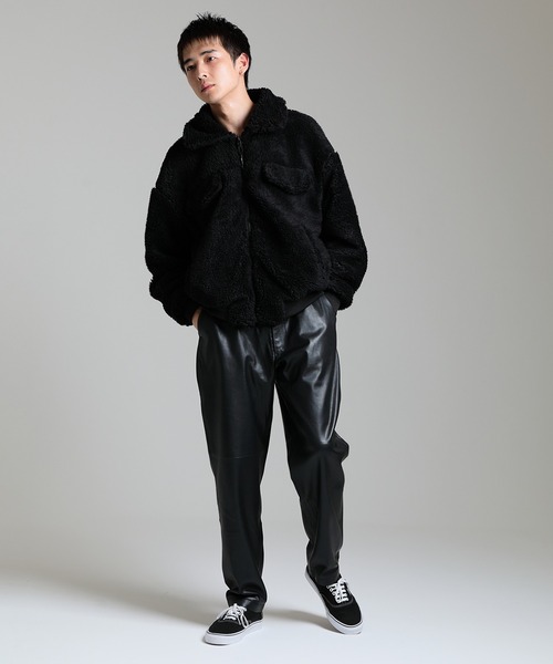 「DELUXE」 ブルゾン LARGE ブラック メンズ_画像9