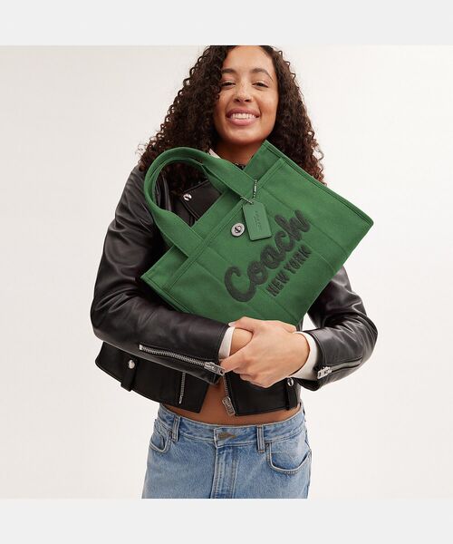 COACH（コーチ） 2WAYバッグ ONE グリーン系その他 レディース