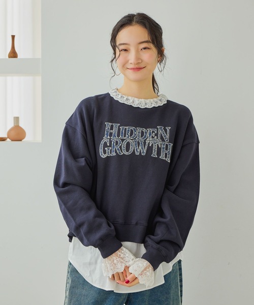 niko and…（ニコアンド） トレーナー スウェット アソートグラフィック