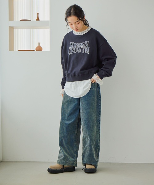 niko and…（ニコアンド） トレーナー スウェット アソートグラフィック