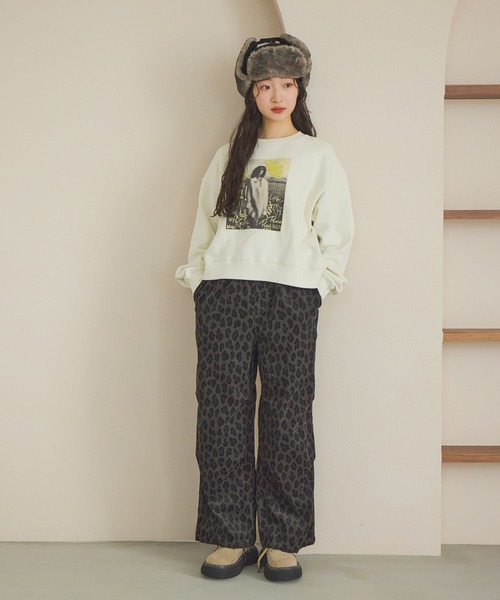 niko and…（ニコアンド） トレーナー スウェット アソートグラフィック