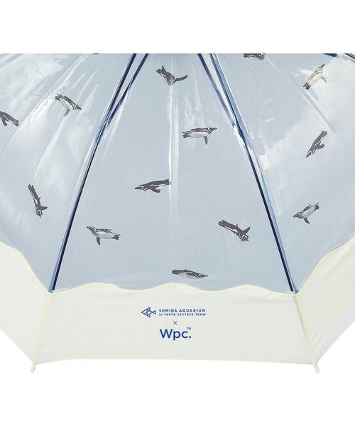 Wpc. 傘 「ビニール傘」すみだ水族館×Wpc. スイミングペンギン