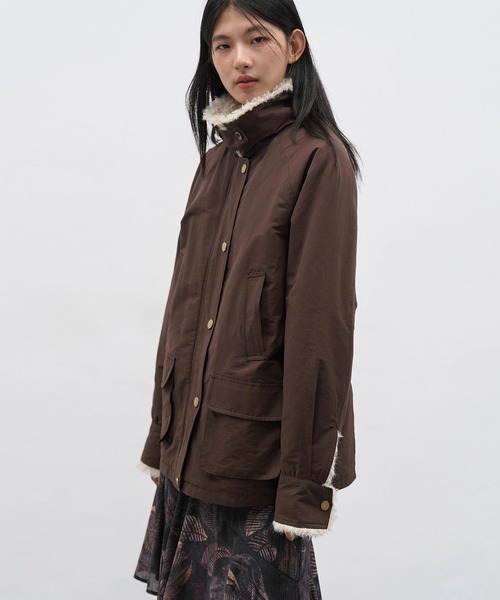 EIGHTHMONTH ブルゾン アウター ユーティリティボアジャケット