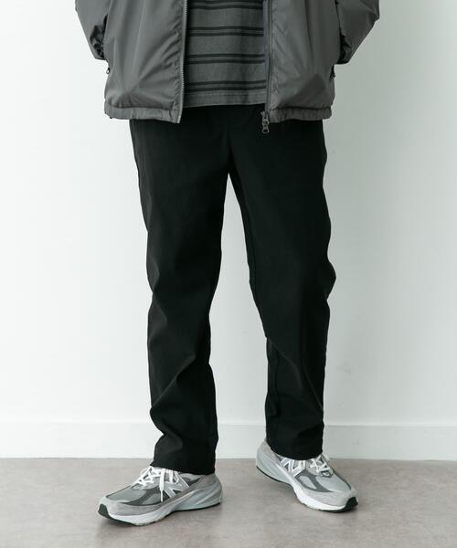 URBAN RESEARCH Sonny Label パンツ 裏起毛スリムイージーテーパード