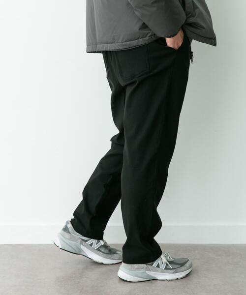 URBAN RESEARCH Sonny Label パンツ 裏起毛スリムイージーテーパード